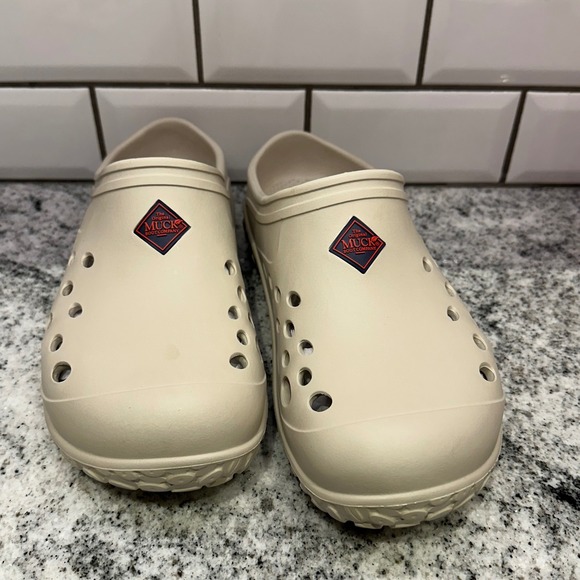 Muck Boot Co x Dave Portnoy Muckster Lite Clog Oatmeal Mens 9 Barstool Charms‎ main image 10
